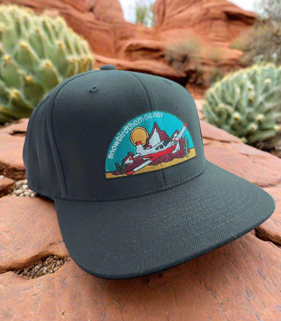 Arizona Inspired 5 Panel Flexfit Snapback Hat!